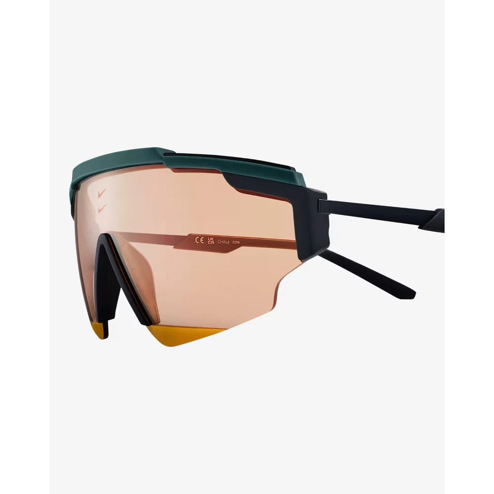Nike Marquee Edge FN0295-379 Sunglasses Mineral Teal with Orange Lens BYB53
